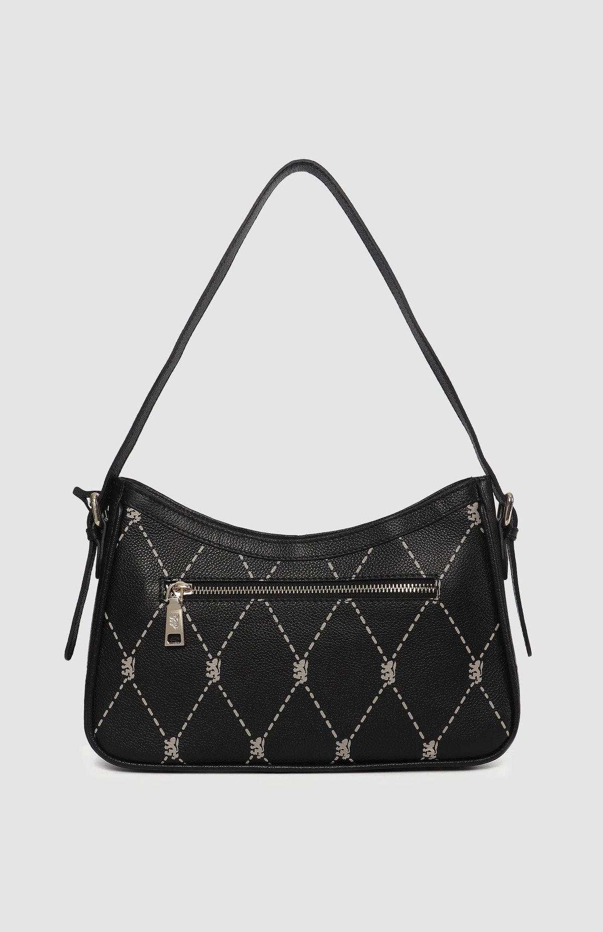Pringle Ladies Handbags The Pringle Argyle AOP Small Shoulder Bag