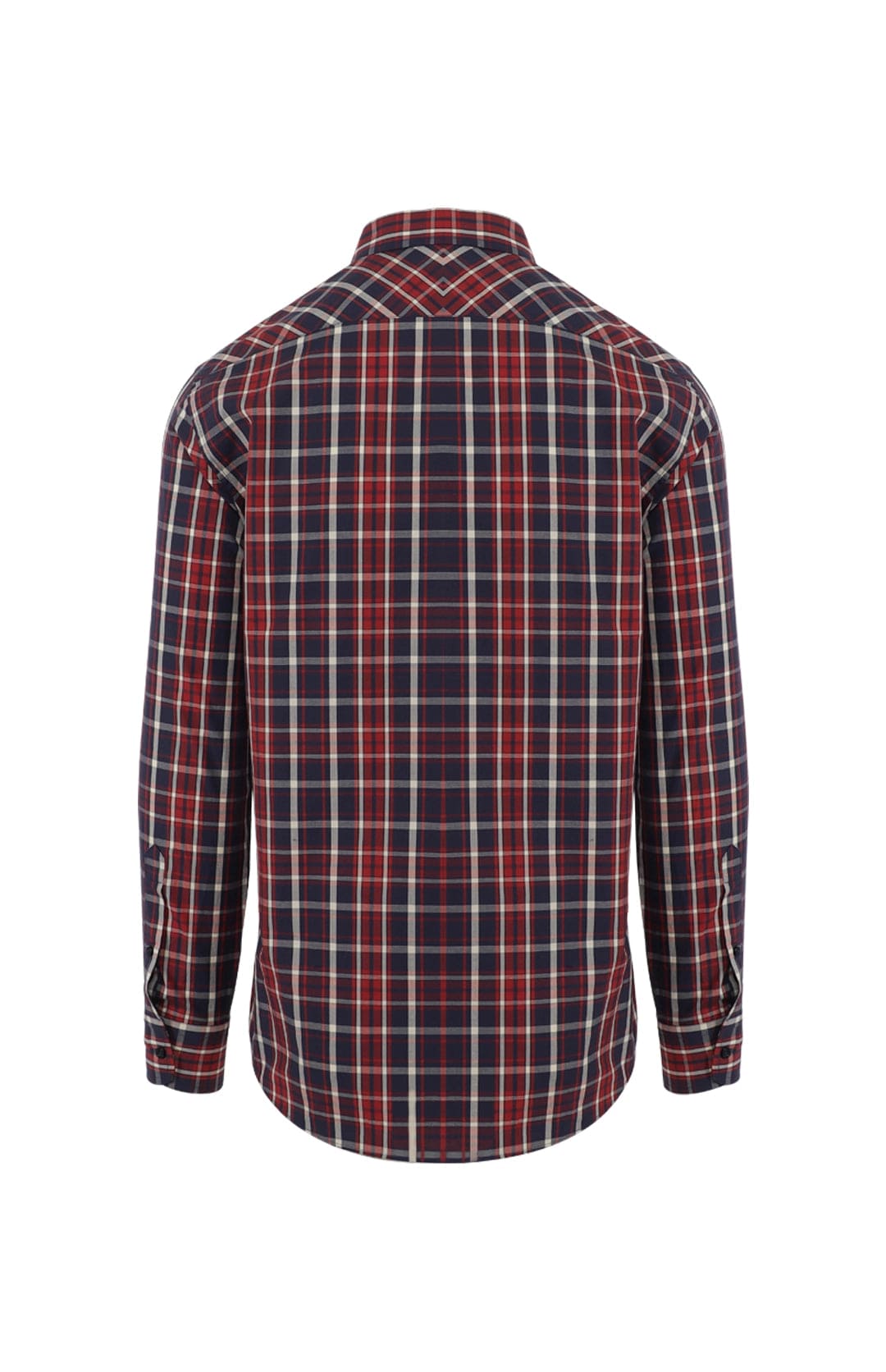 Pringle Shirts Pringle Denver Long Sleeve Multi Check Tailored Shirt (7665555931225)