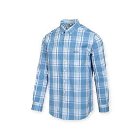 Pringle Shirts Pringle Jasper Checked Shirt Blue