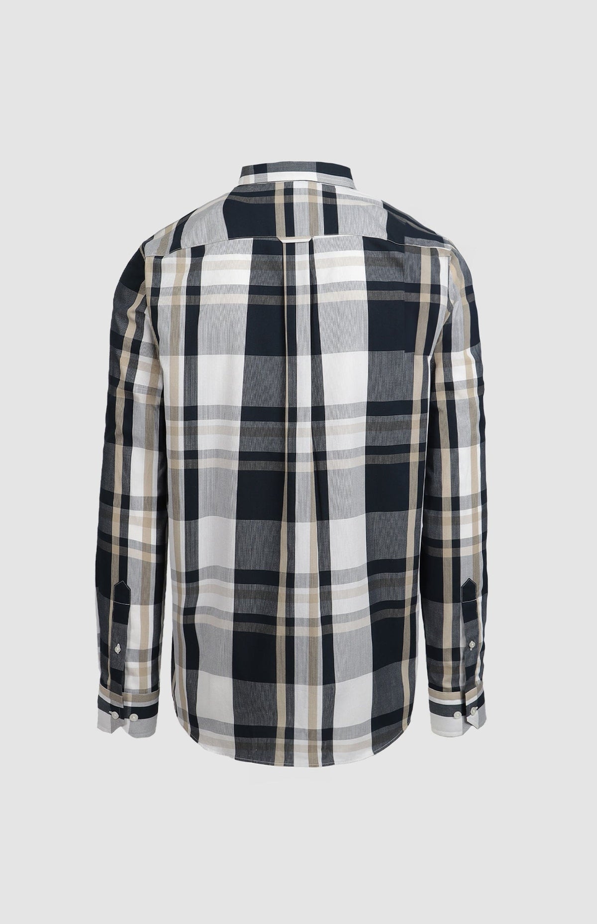 Pringle Shirts Pringle Quade Checked Classic Shirt Tall Navy