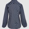 Pringle Shirts Pringle Yolanda Ruffle Spot Blouse