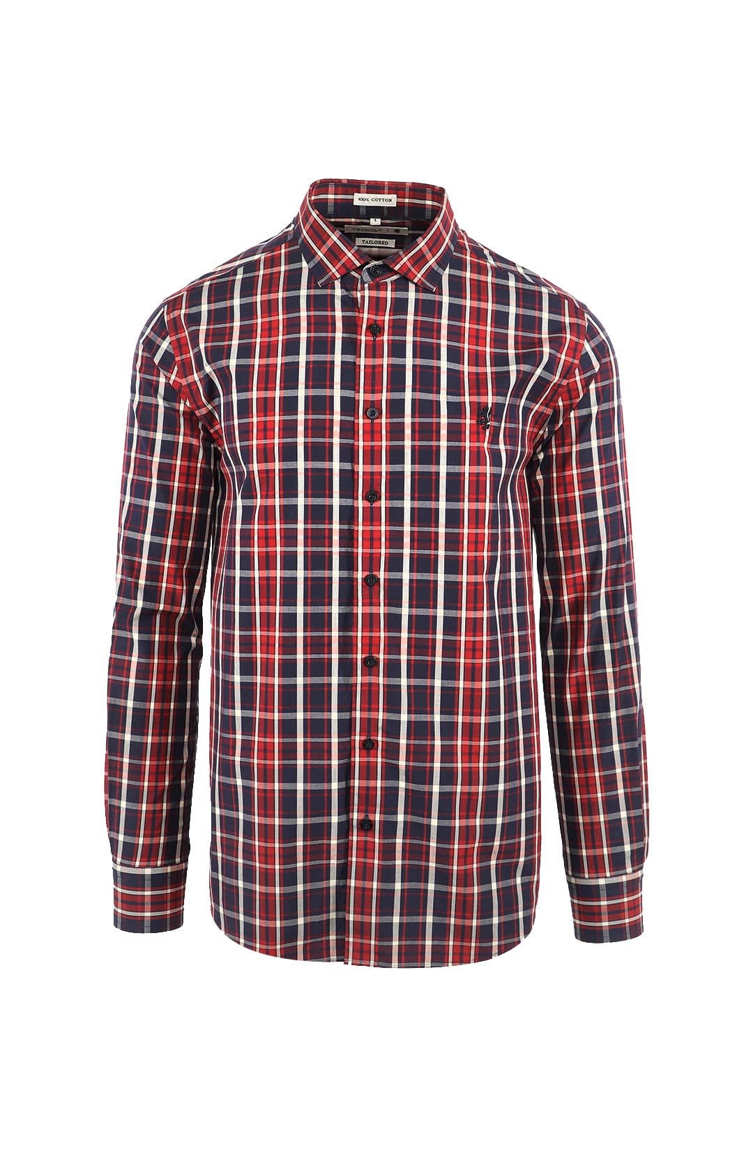 Pringle Shirts Size Small Pringle Denver Long Sleeve Multi Check Tailored Shirt (7665555931225)