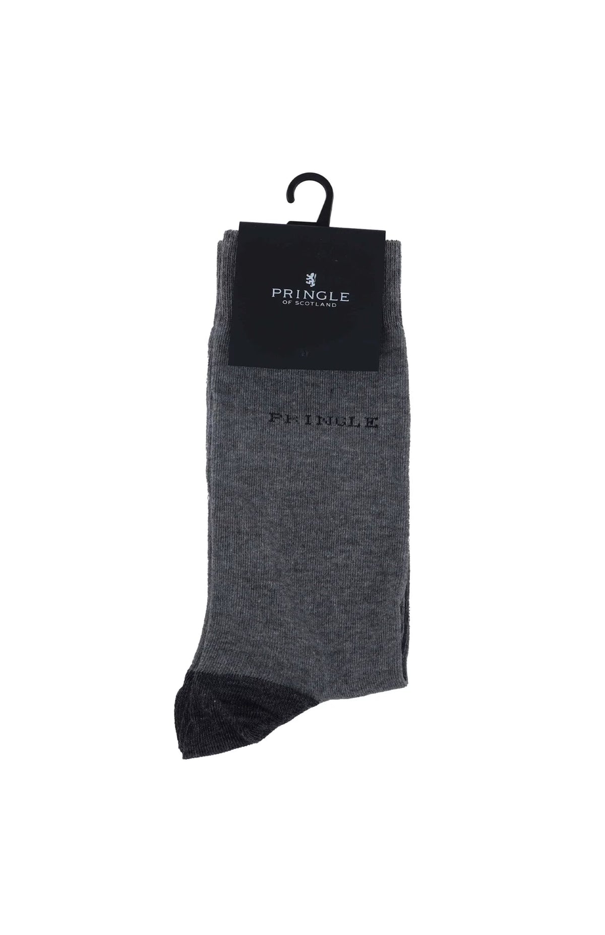Pringle Socks Pringle Core 4 Plain Long Socks Grey (7564610109529)