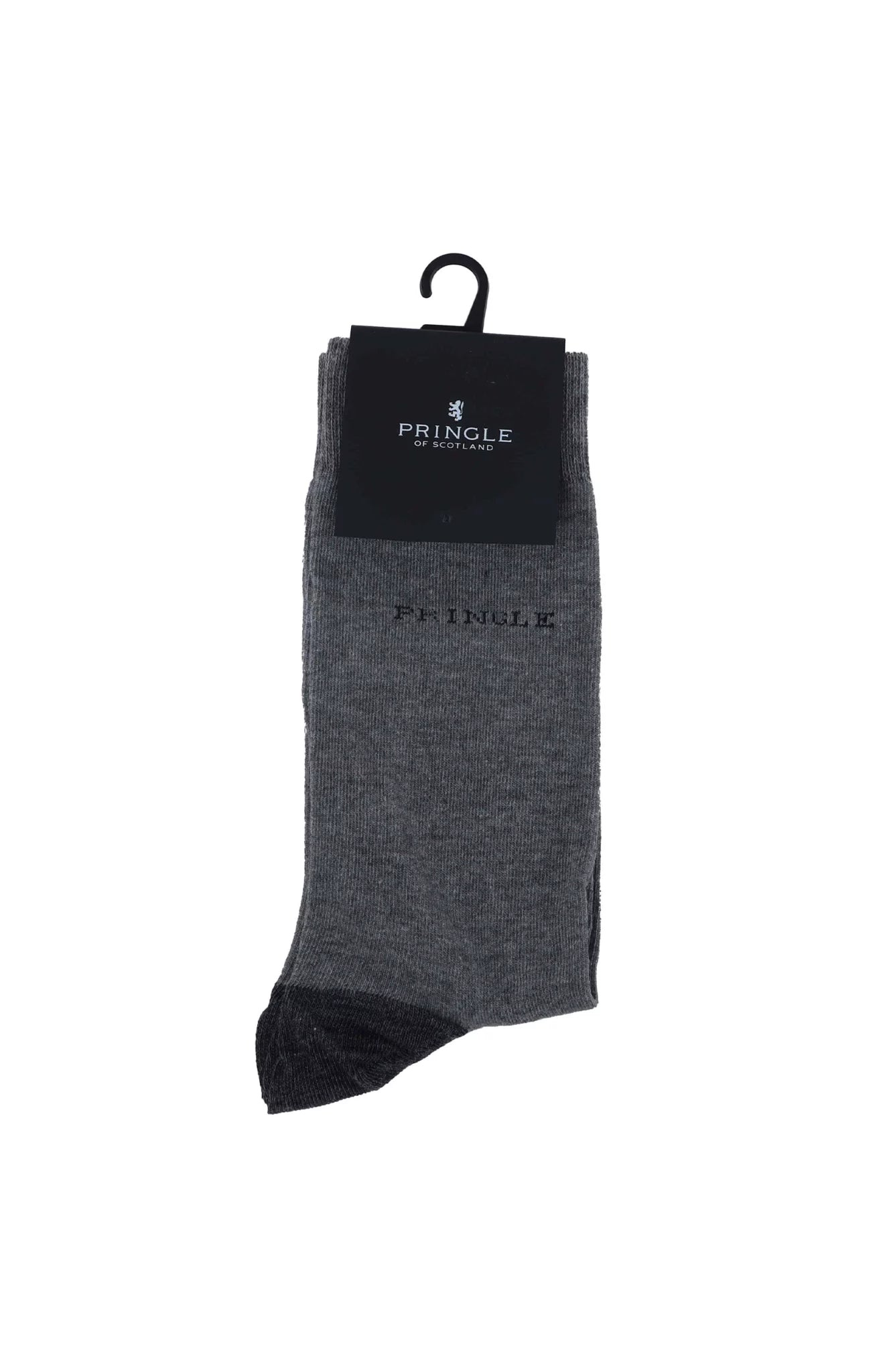 Pringle Socks Pringle Core 4 Plain Long Socks Grey (7564610109529)