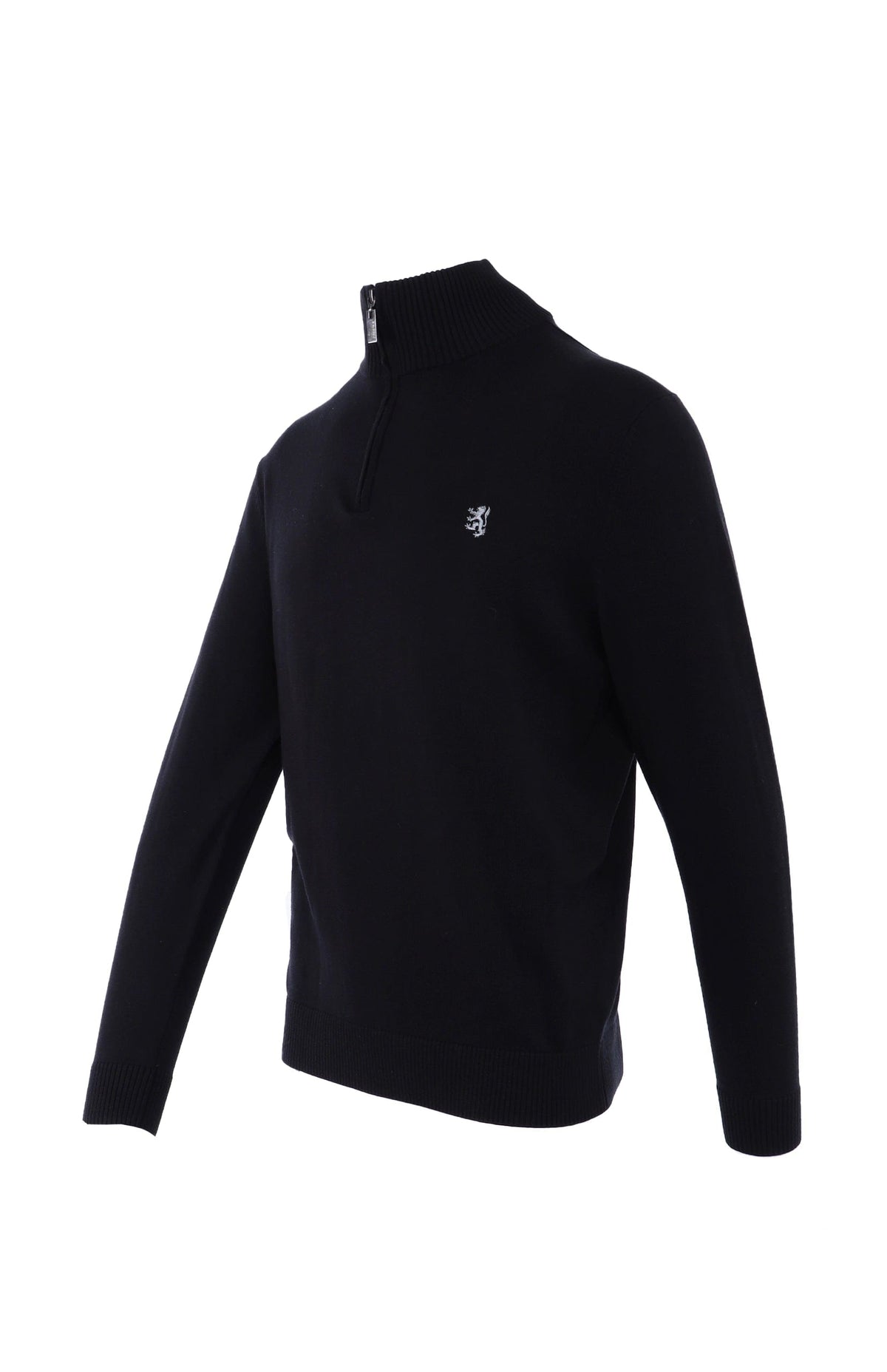 Pringle Sweater Pringle Ben Half Zip Knitwear Black