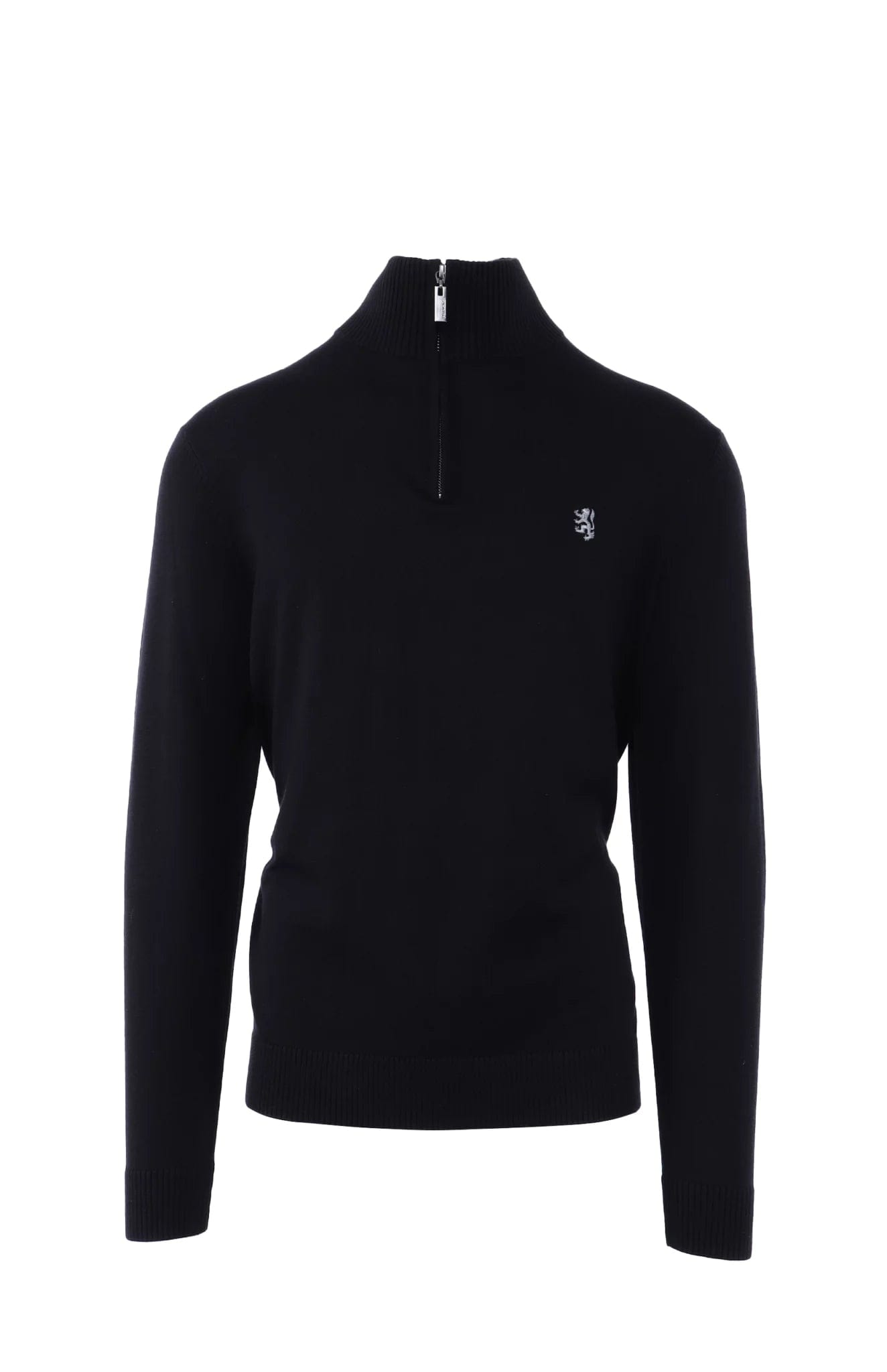 Pringle Sweater Size Small Pringle Ben Half Zip Knitwear Black (7564610535513)