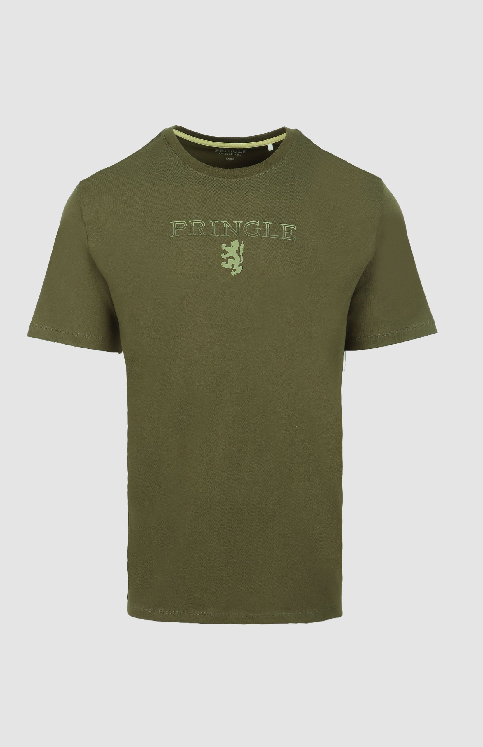 Pringle T Shirt Pringle Ezra Short Sleeve T Shirt Fatigue (7761226367065)