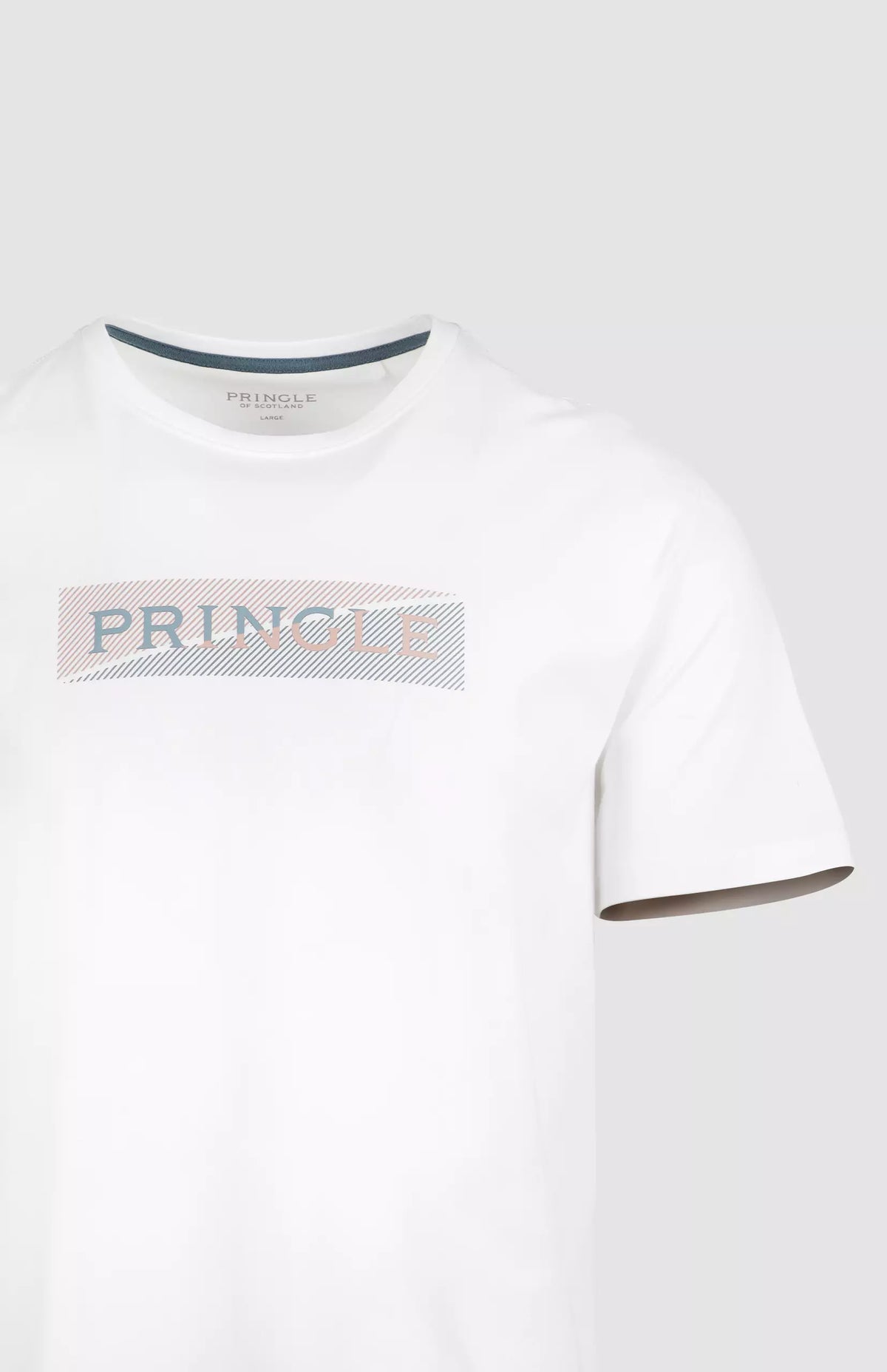 Pringle T Shirt Pringle Shasha 2 Tone Tee White