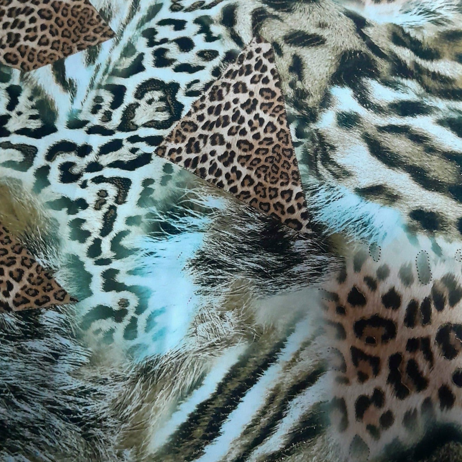 PRINTED ARMANI SATIN Fabric Digital Armani Foil Satin Fabric 150 cm Skins (7767689461849)
