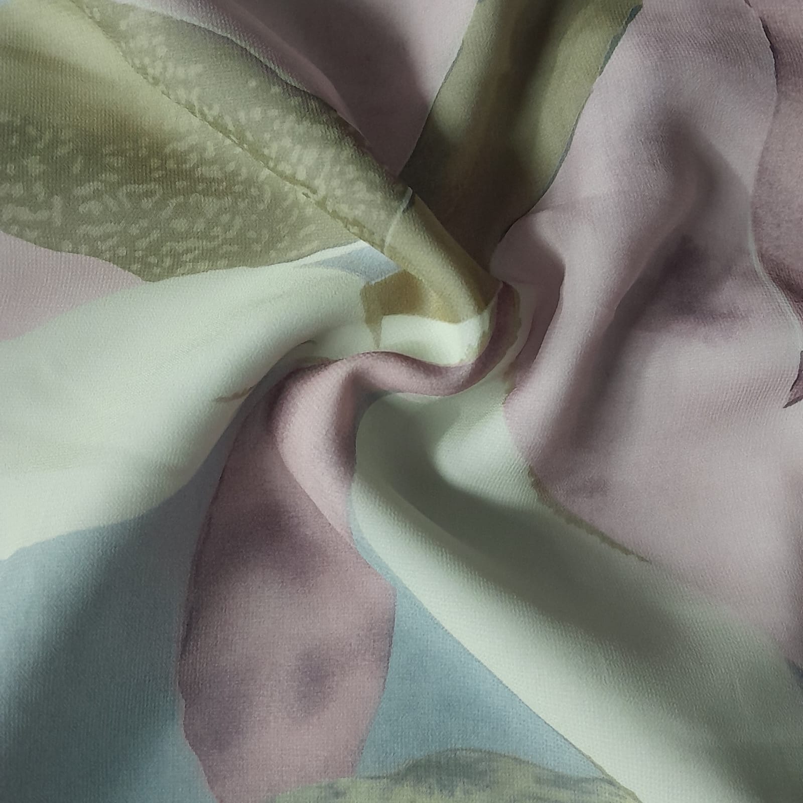 PRINTED CHIFFON Fabric Digital Printed Floral Chiffon Fabric 150 cm (7767692116057)