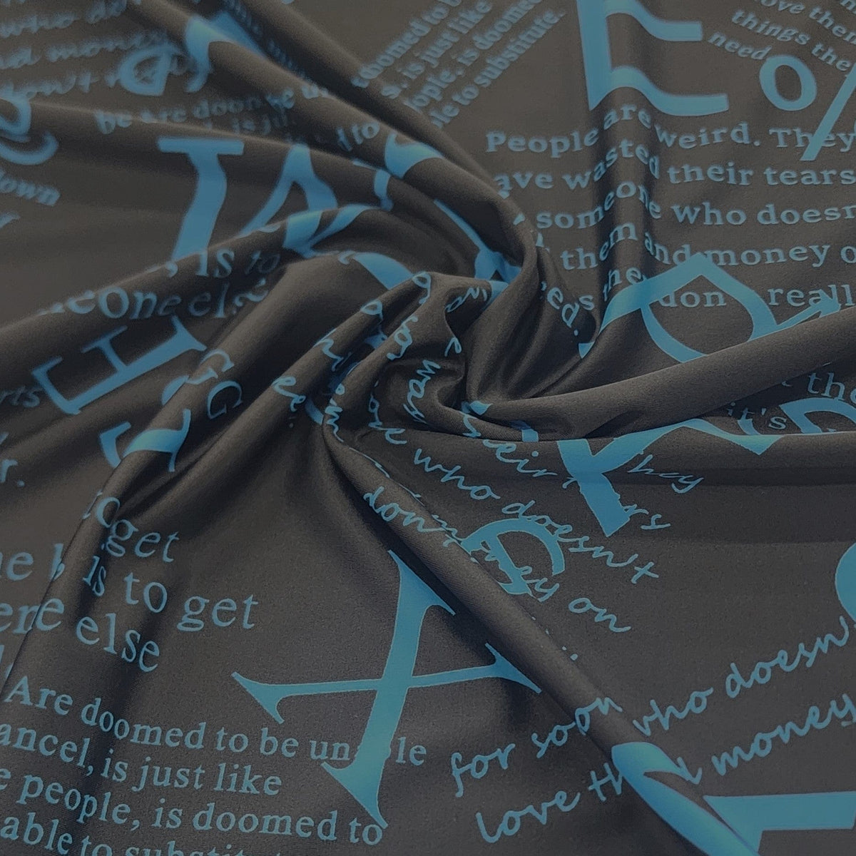 PRINTED LYCRA Dress Fabrics Printed Nylon Lycra Fabric 150 cm (7498139795545)