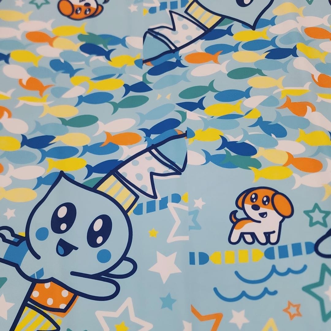 PRINTED LYCRA Dress Fabrics Printed Nylon Lycra Fabric 150cm (7483954266201)