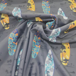 PRINTED LYCRA Dress Fabrics Printed Nylon Lycra Fabric 281 150cm (7498139500633)