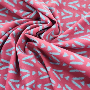 PRINTED LYCRA Dress Fabrics Printed Nylon Lycra Fabric 431 150cm (7498144809049)