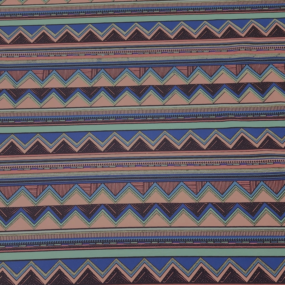 PRINTED LYCRA Dress Fabrics Printed Nylon Lycra Fabric Col M189 150cm (7498139730009)