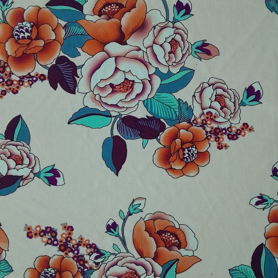 PRINTED LYCRA Fabric Printe Nylon Lycra Fabric 150 cm M058