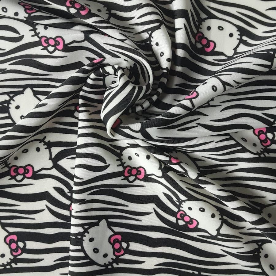 PRINTED LYCRA Fabric Printed Nylon Lycra Fabric 150 cm K101 (7767687987289)