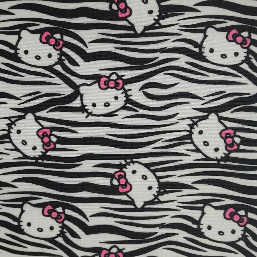PRINTED LYCRA Fabric Printed Nylon Lycra Fabric 150 cm K101 (7767687987289)
