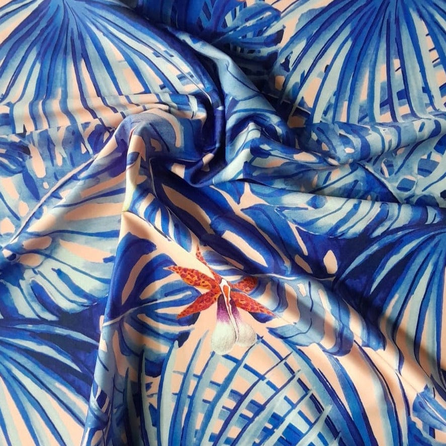 PRINTED LYCRA Fabric Printed Nylon Lycra Fabric 150 cm M019 (7767673602137)