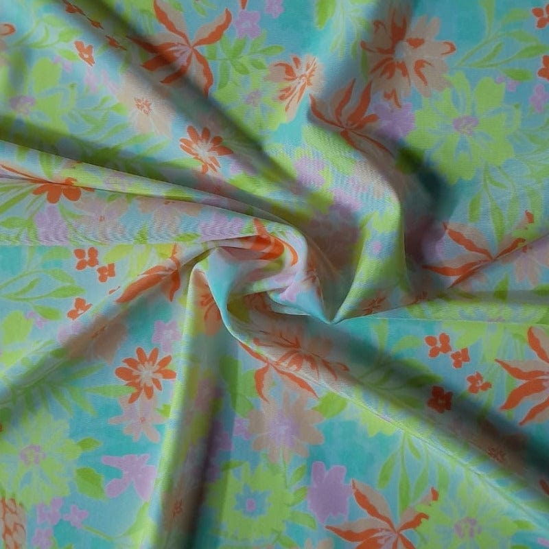 PRINTED LYCRA Fabric Printed Nylon Lycra Fabric 150 cm M166