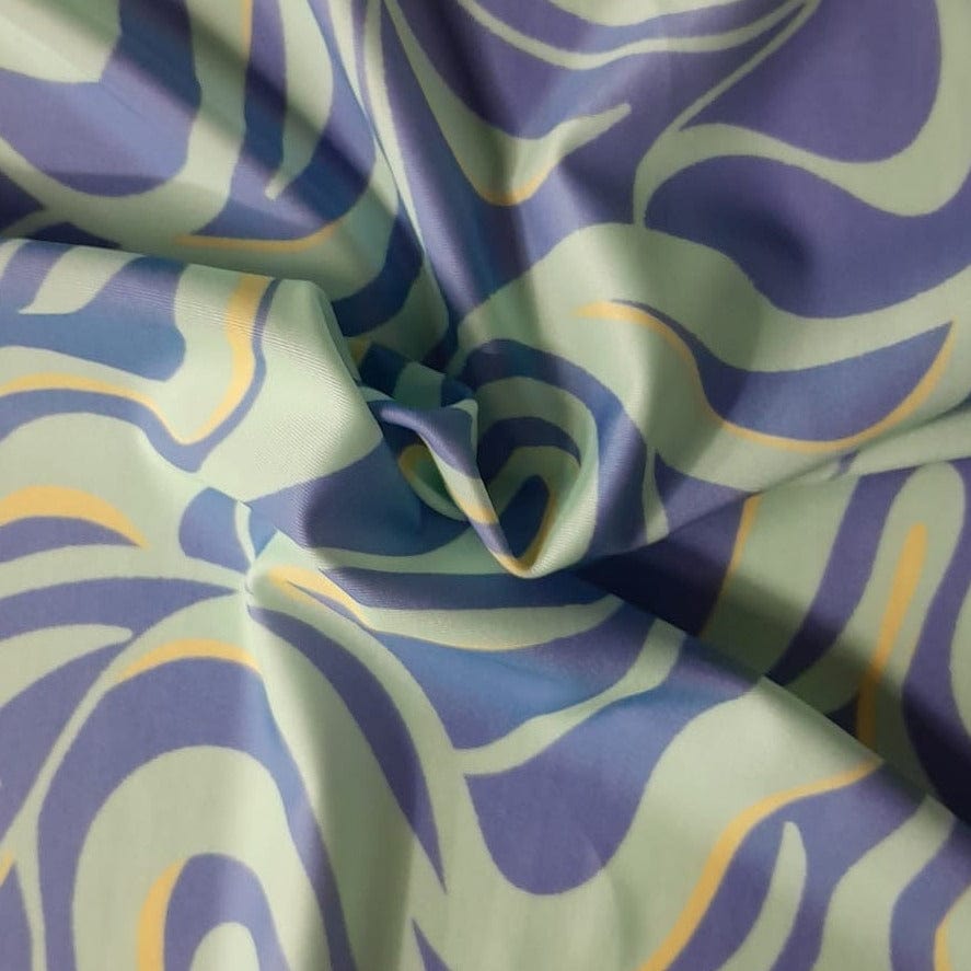 PRINTED LYCRA Fabric Printed Nylon Lycra Fabric 150 cm M76 (7767683563609)
