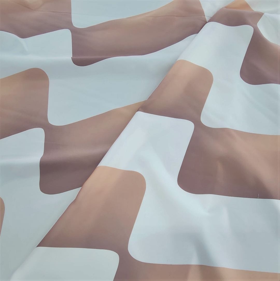 PRINTED SATIN Dress Fabrics Printed Satin Fabric Dusty Pink 150cm (7347389530201)