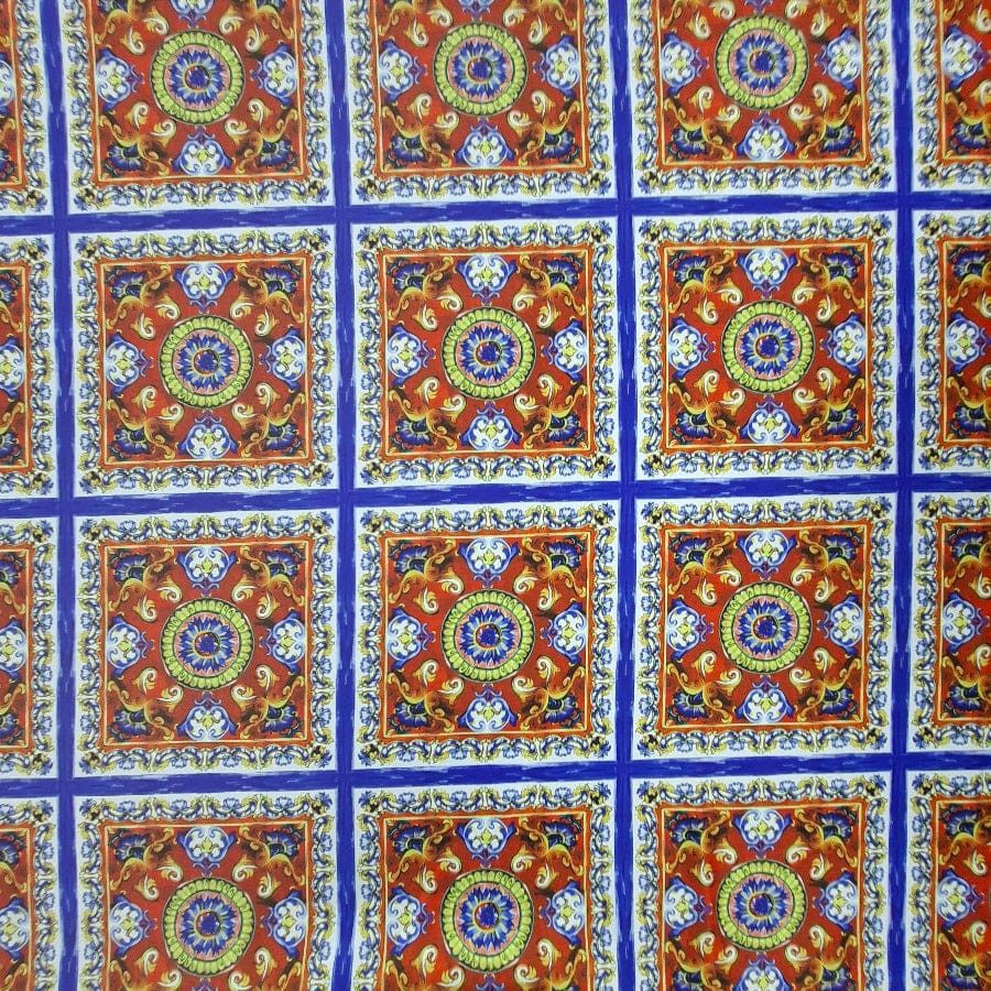 PRINTED SATIN Fabric Royal Printed Digital Duchess Satin 140 cm