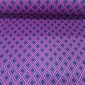 PRINTED STRETCH FABRIC Dress Fabrics Poly Spandex Jacquard Fabric Cerise140cm (7292609429593)