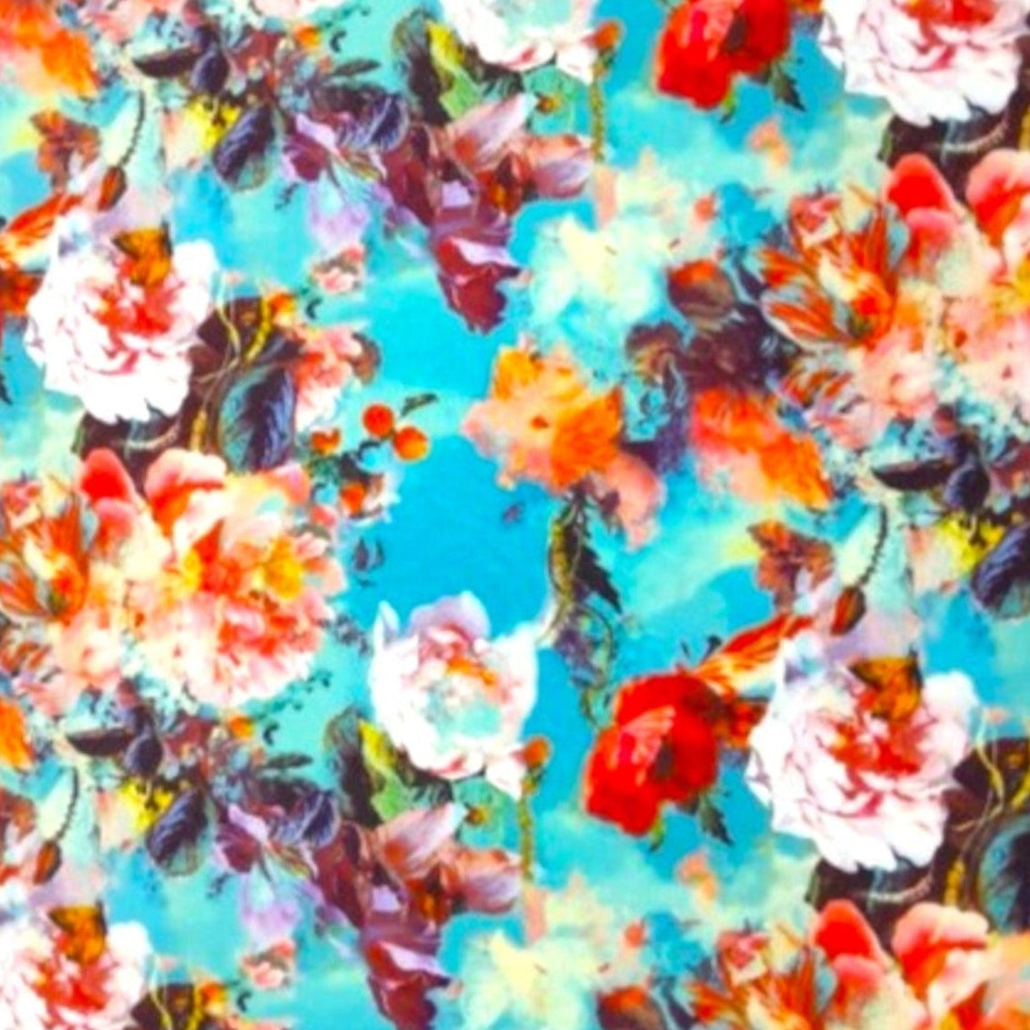 Printed Velvet Upholstery Fabric D#3 140 cm