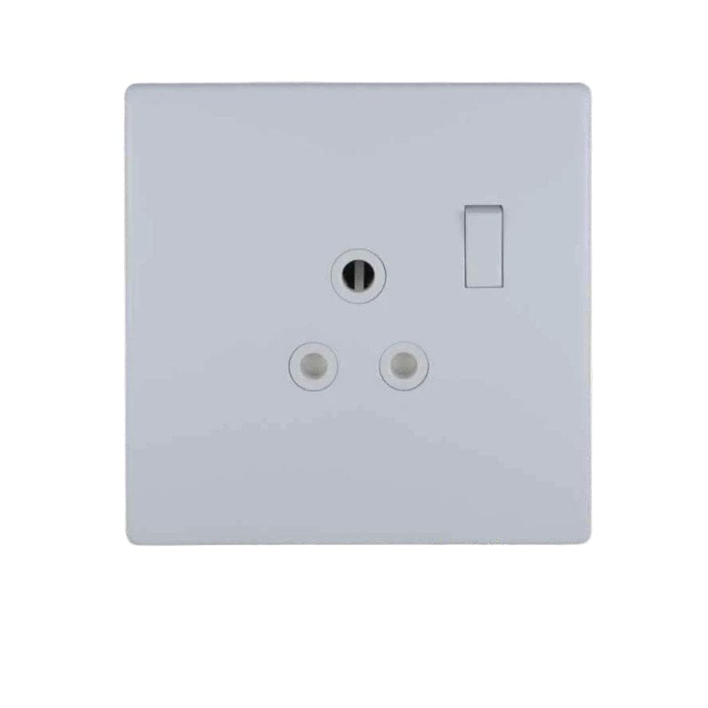 PRISM plugs Single Plug Socket White JOS44CWSSS