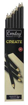 Pritt Tech & Office Croxley Excellence HB Pencils (12 Pack) (7314425643097)