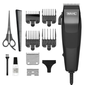 Wahl Home Pro Deluxe Adjustable Hair Clipper Kit 10 Piece