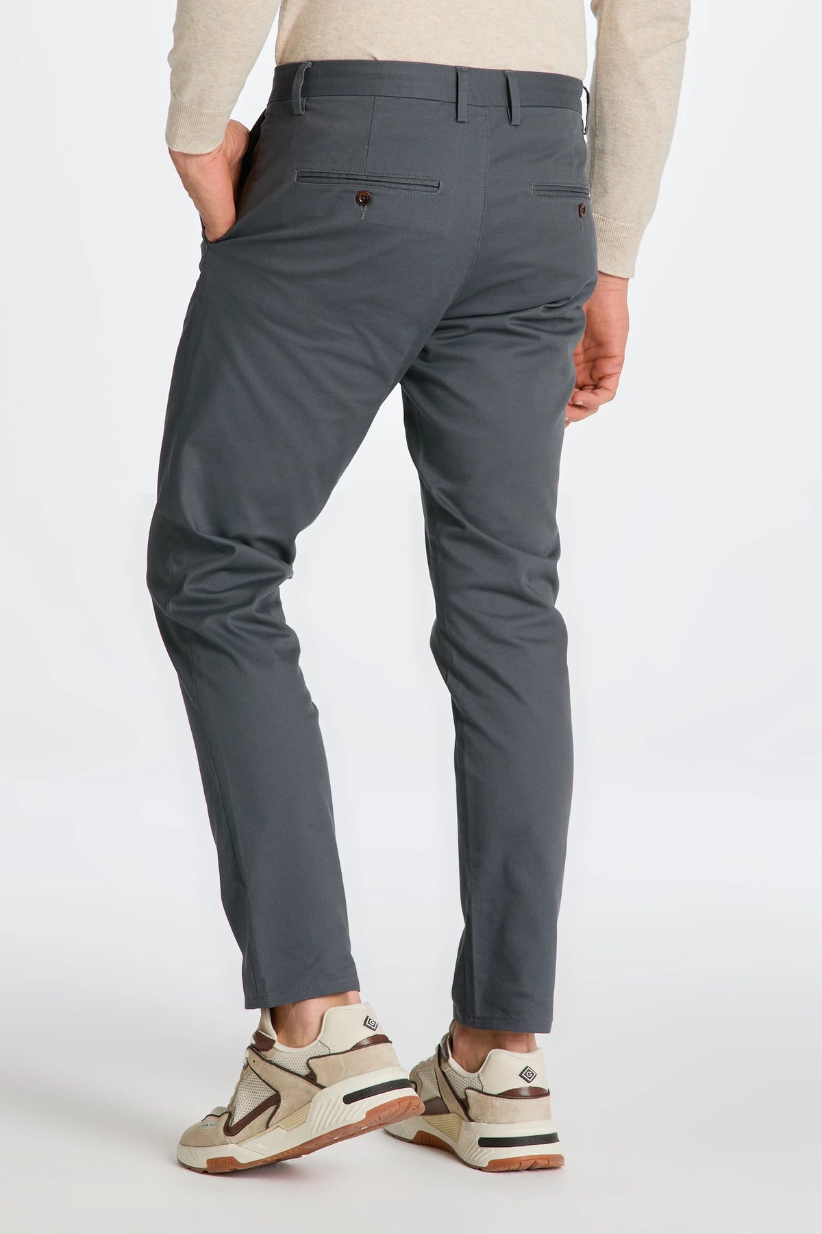 Gant Slim Fit Chinos Anthracite (Grey) 344260.
