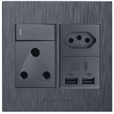 Plug SA/EURO/USB 4x4 Socket S7-211
