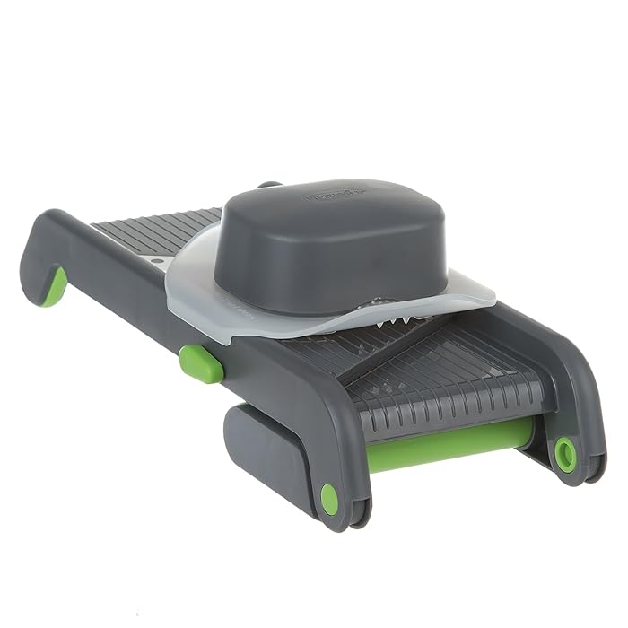 Progressive CUTLERY Progressive Compact Mandoline Plastic Gray HGT-21 (7468363153497)