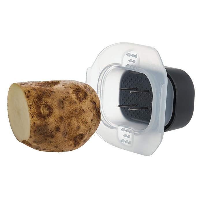 Progressive CUTLERY Progressive Compact Mandoline Plastic Gray HGT-21 (7468363153497)