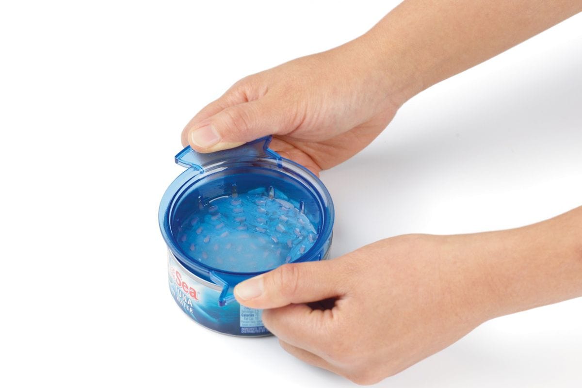 Progressive lemon Squeezer Progressive Kitchenware Tuna Press Plastic Blue GT-39648