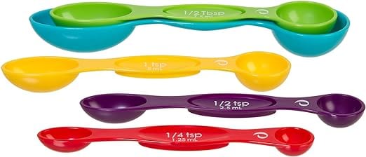 Progressive Measuring Progressive multicolored Snap-Fit Measuring Spoons 5 Piece Set BA-510 (7468509954137)