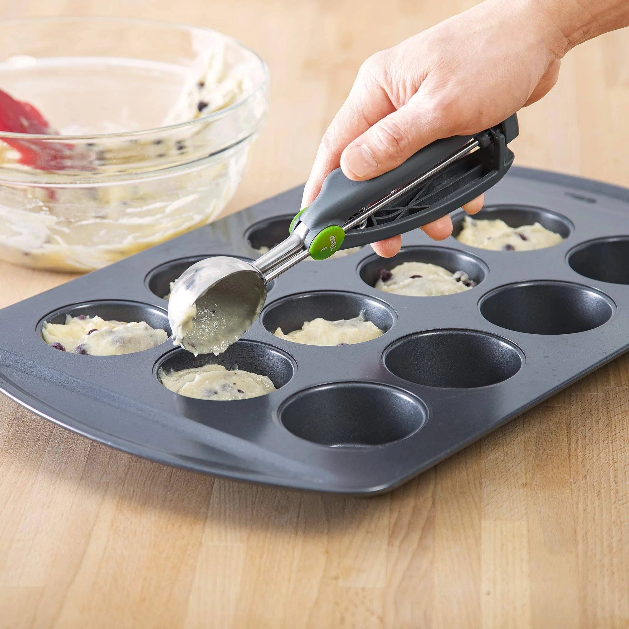 Progressive SPATULA Progressive Quick Release Cookie Scoop PS-553 (7311482159193)