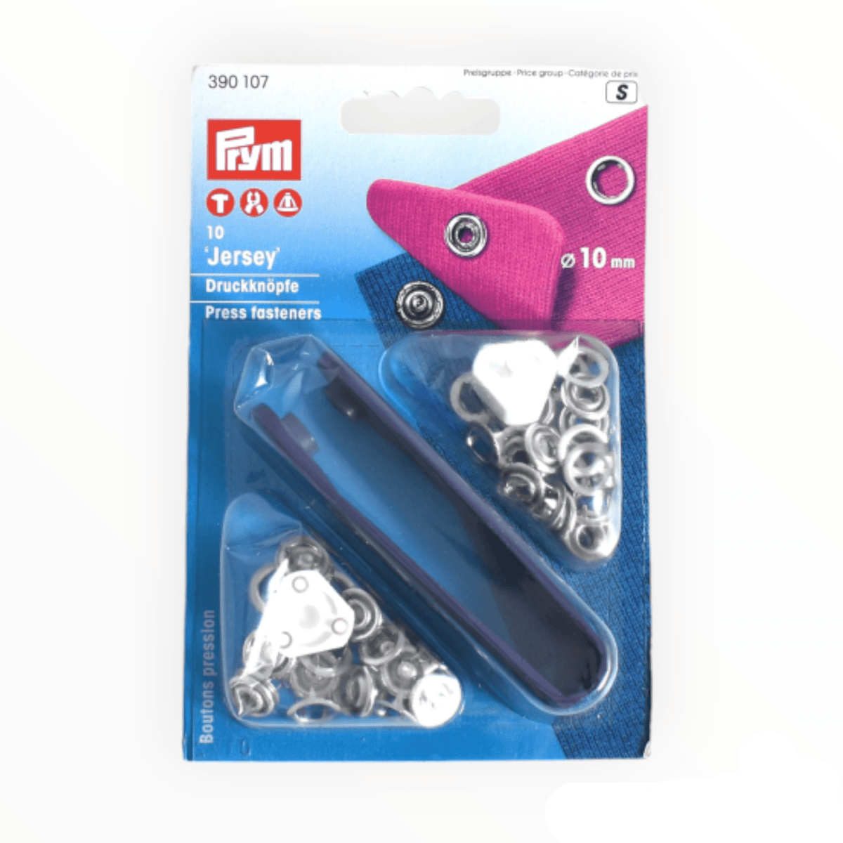 PRYM Habby Prym Jersey Press Studs 12mm (7481943982169)