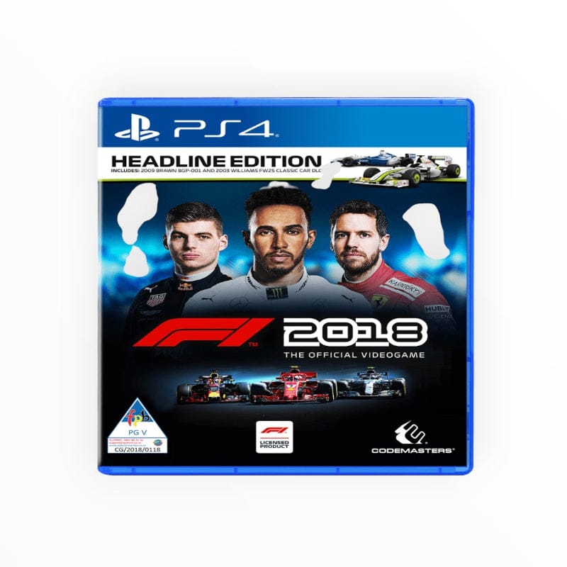 PS4 Games Gaming F1 2018 - The Official Videogame - Headline Edition (PS4)