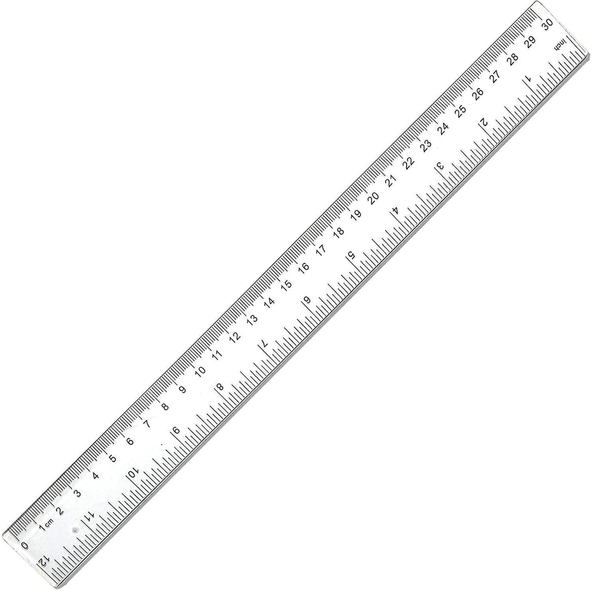 PSD School Stationery PSD Ruler Clear 30cm (7347050741849)