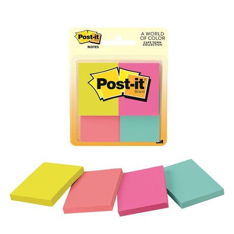 PSD Tech & Office Post-It Notes 1.5"X2" 50 Sheets (7335698727001)
