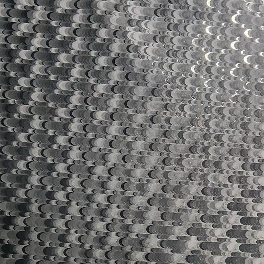 PU Dress Fabrics Hologram Pu Leather Fabric 150cm Black (7562616930393)