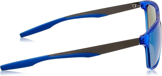 Puma Core Men's Sunglasses-Blue/Ruthenium PU0221S-005