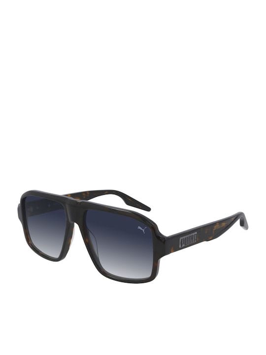 Puma Sunglass Puma Women's Havana Sunglasses- Havana/Blue PU0308S-002