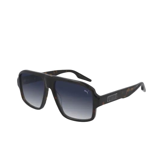 Puma Sunglass Puma Women's Havana Sunglasses- Havana/Blue PU0308S-002