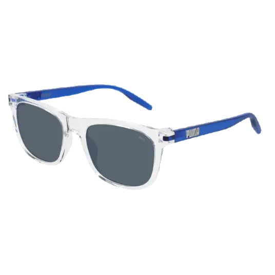 Puma Unisex Sunglass -Crystal Blue/Blue PU0250S-002 52