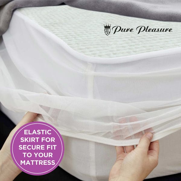 PURE PLEASURE ELECTRIC BLANKET Pure Pleasure Full Fitted Coral Fleece Electric Blanket (6561958789209)