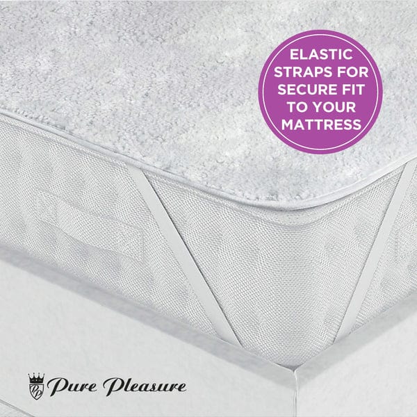 PURE PLEASURE ELECTRIC BLANKET Pure Pleasure Sherpa Full Fitted Electric Blanket With Elastic (6562276409433)